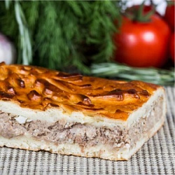 Пирог с мясным фаршем 1кг